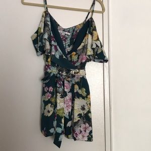 Women’s floral romper